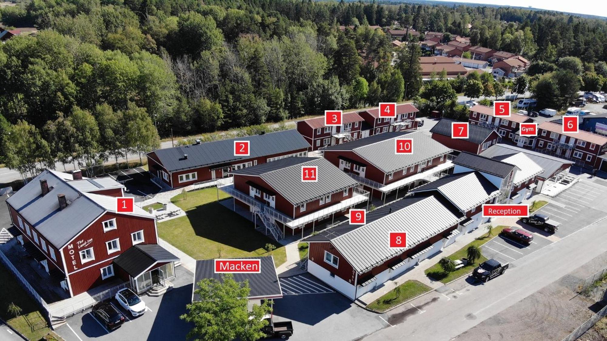 Land-Inn Motel Rosersberg Exteriör bild